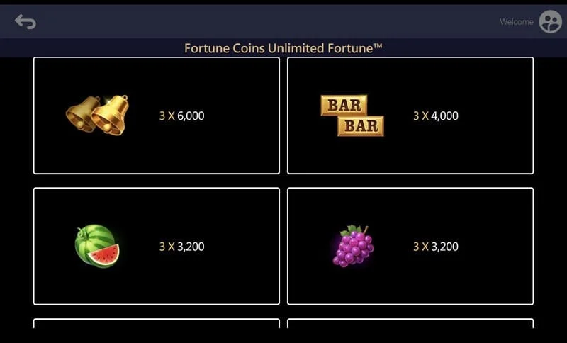 Fortune Coins Unlimited Fortune – utvidet 3x5-felt med myntsamling